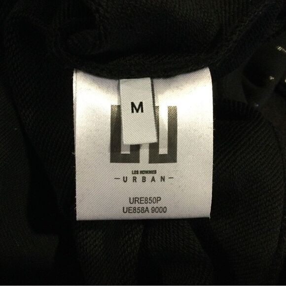 LES HOMMES URBAN Sweatshirt with mosaic foil Print - Picture 9 of 11